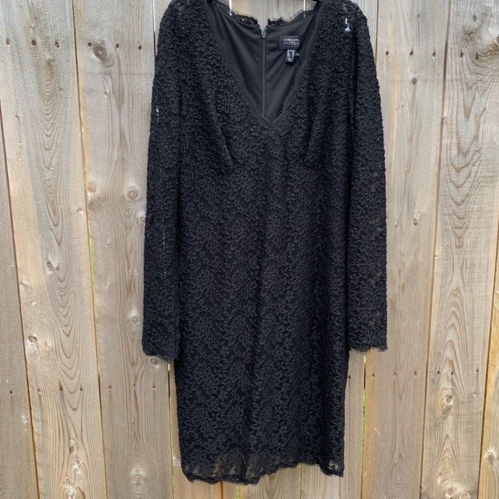 Adrianna Papell lace dress